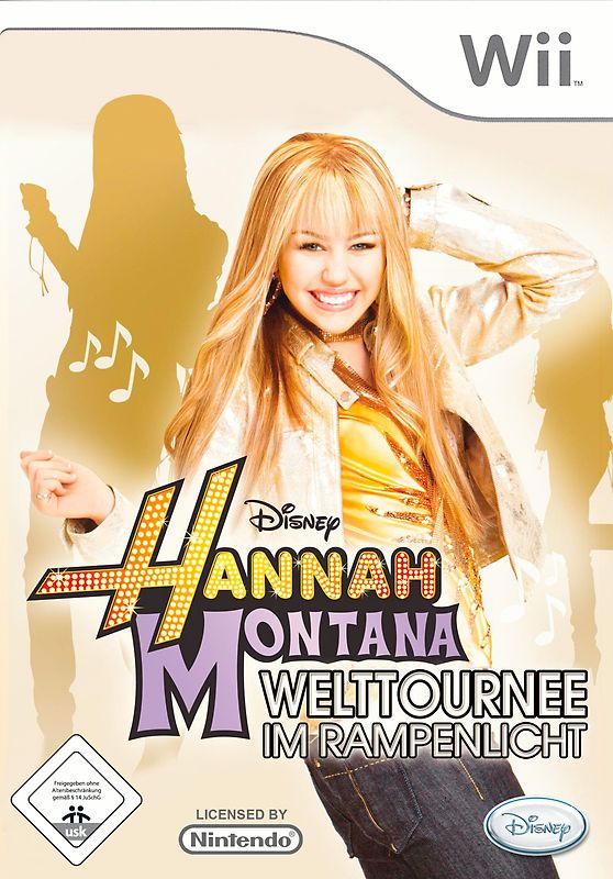 Hannah Montana: Welttournee im Rampenlicht Nintendo Wii