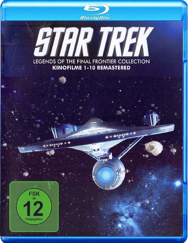 Star Trek - Legends of the Final Frontier Collection - Kinofilme 1-10 Remastered [10 Discs] Blu-ray Disc