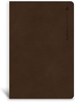 CSB Student Study Bible, Brown Leathertouch