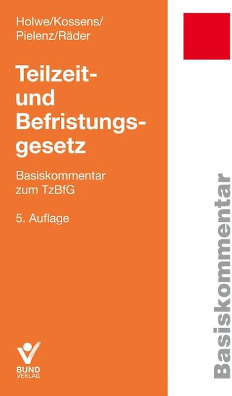 Teilzeit- und Befristungsgesetz