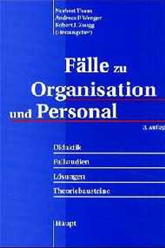 Fälle zu Organisation und Personal