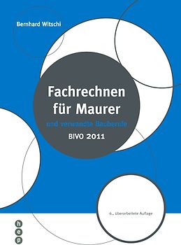 Fachrechnen für Maurer