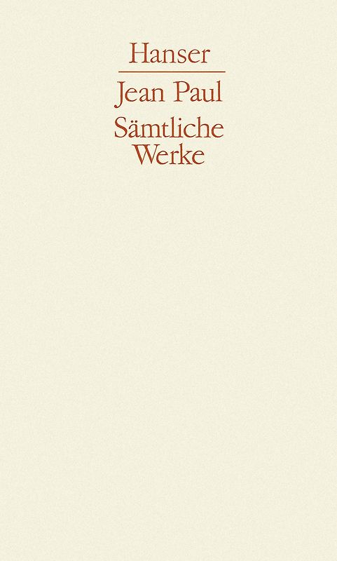 Sämtliche Werke 2. Abteilung (4 Bände)