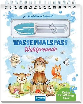 Trötsch Wassermalspaß mit Zauberstift Waldfreunde