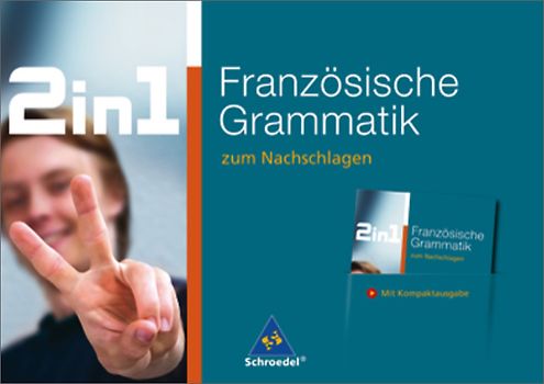 2 in 1 zum Nachschlagen. Französische Grammatik
