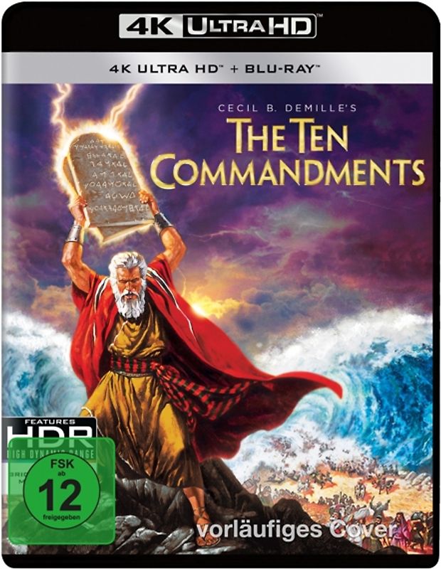 Die Zehn Gebote [inkl. Blu-ray] 4K Ultra HD Blu-ray