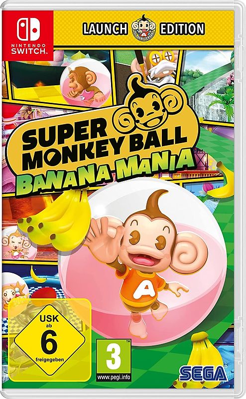 Super Monkey Ball Banana Mania Launch Edition Nintendo Switch
