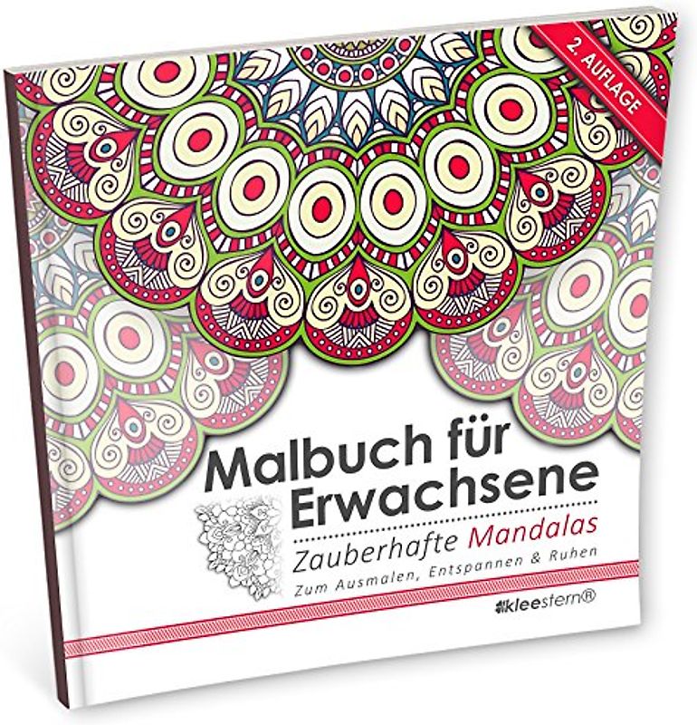 Kleestern Malbuch für Erwachsene