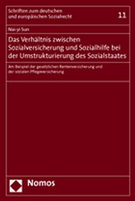 Das Verhältnis zwischen Sozialversicherung und Sozialhilfe bei der Umstrukturierung des Sozialstaates
