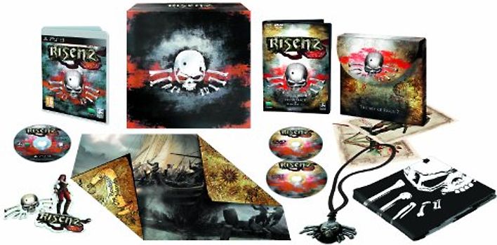 Risen 2: Dark Waters [Collectors Edition inkl. Poster, Sammelkarten, Sticker Set, Making of DVD, Amulett und Piratenflagge, Internationale Version] PlayStation 3