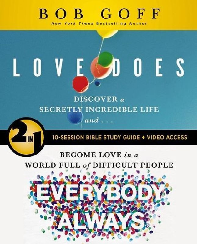 Love Does/Everybody Always 2-In-1 Bible Study Guide Plus Streaming Video