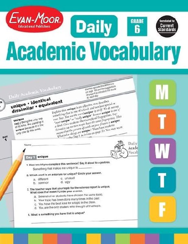 Daily Academic Vocabulary Gr 6+ Te