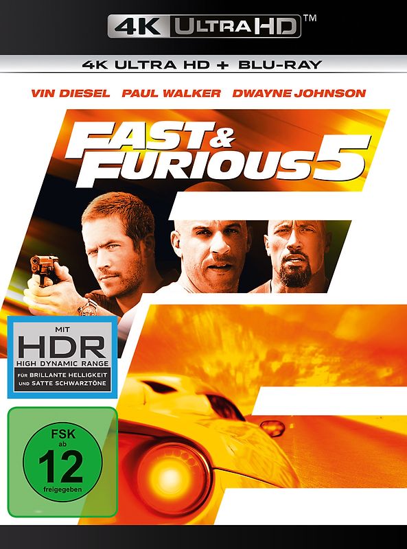 Fast & Furious 5 [inkl. Blu-ray] 4K Ultra HD Blu-ray