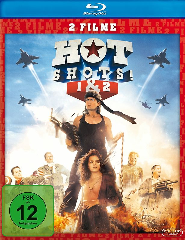 Hot Shots 1+2 Blu-ray Disc