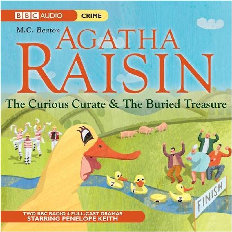Agatha Raisin: The Curious Curate & The Buried Treasure - M. C. Beaton [Audio CD]