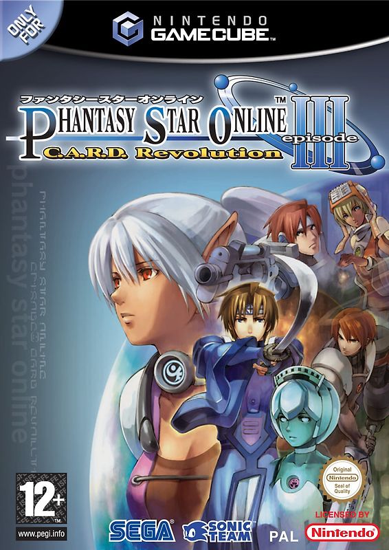 Phantasy Star Online 3 - C.A.R.D. Revolution Nintendo GameCube