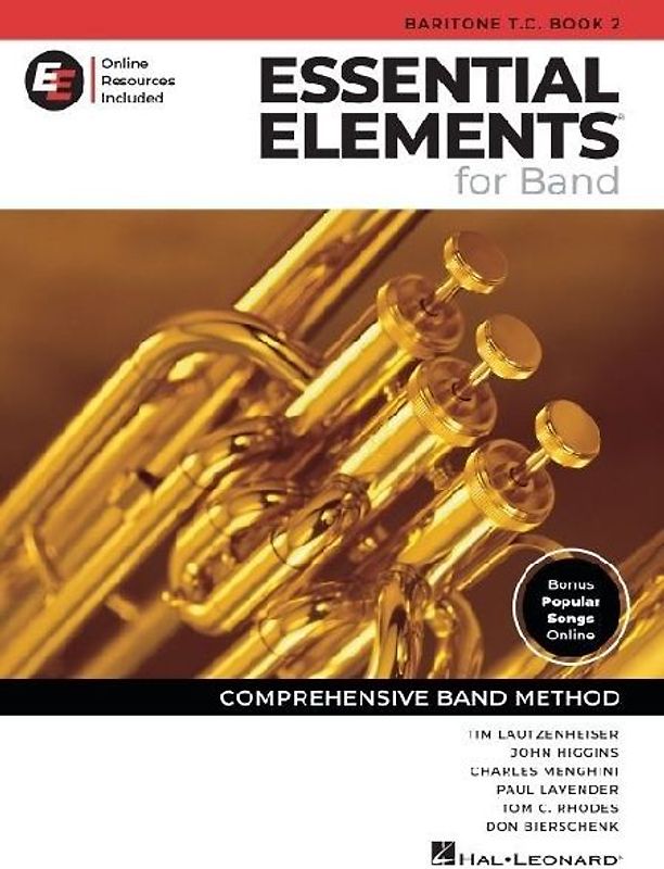 Essential Elements for Band - Baritone T.C. Book 2 with Eei