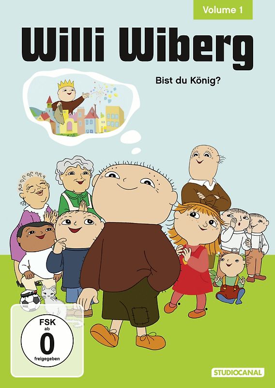 Willi Wiberg, Volume 1 - Bist du König? - Gunilla Bergström DVD