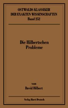 Die Hilbertschen Probleme (Hilbert)