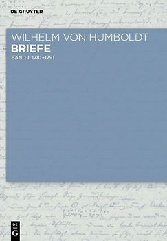 Briefe 1781 bis Juni 1791