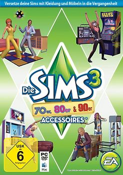 Die Sims 3: 70er, 80er & 90er Accessoires [AddOn] PC Spiele