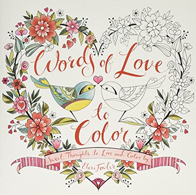 Words of Love to Color