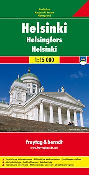 freytag & berndt Stadtplan Helsinki 1:15.000