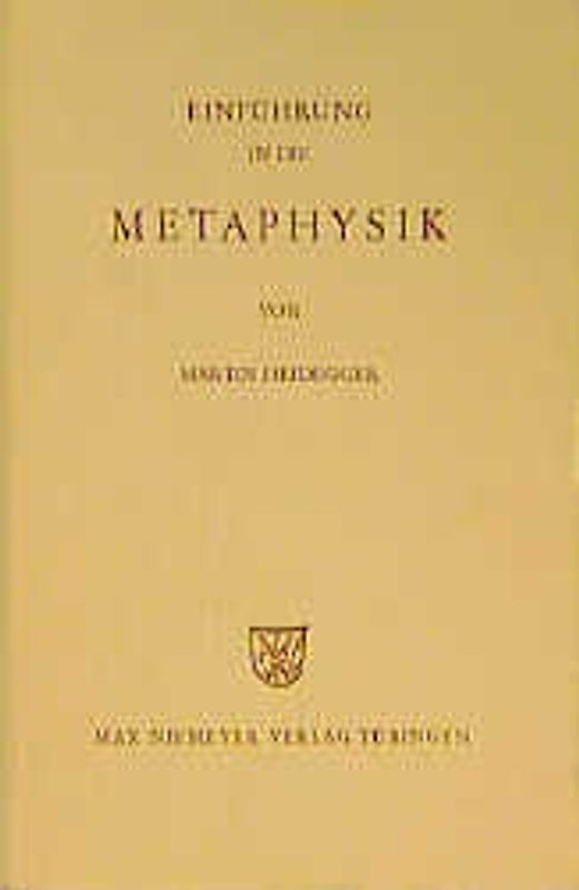 Einführung in die Metaphysik