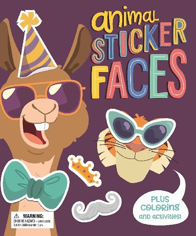 Animal Sticker Faces