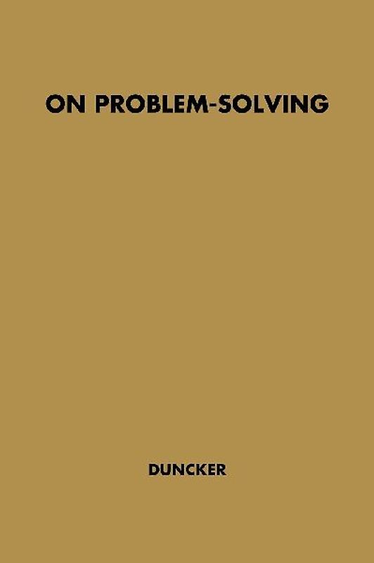 On Problem-Solving.
