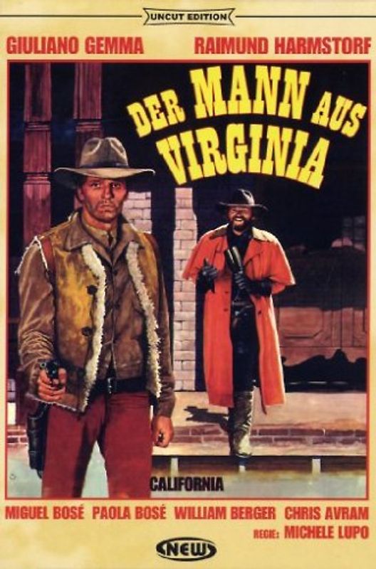 Der Mann aus Virginia [Uncut Limited  Edition] DVD