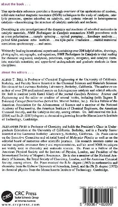 NMR Techniques in Catalysis