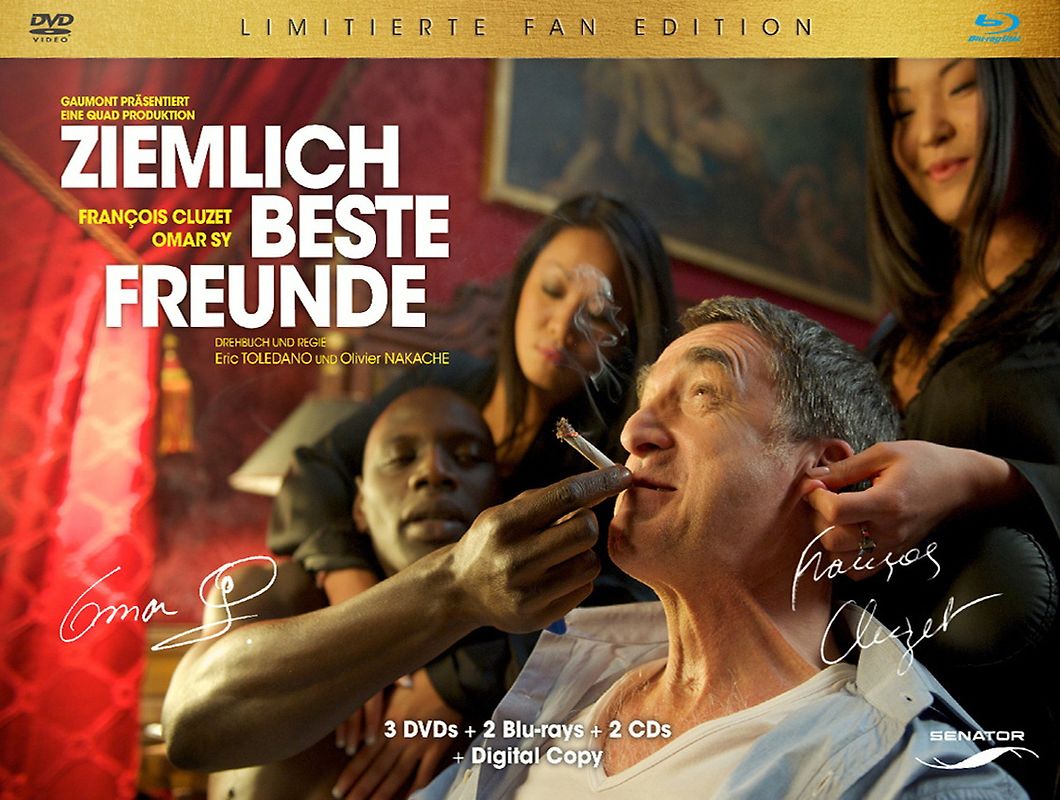 Ziemlich beste Freunde [limitierte Fan Edition] Blu-ray Disc