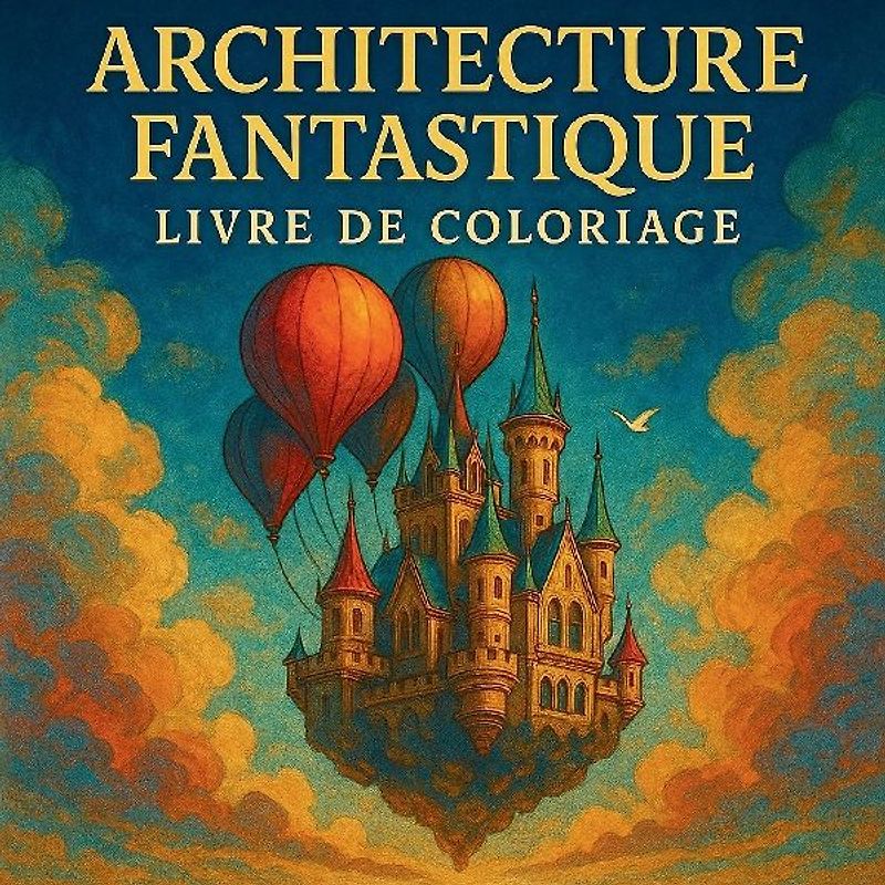 Architecture Fantastique - Livre de Coloriage