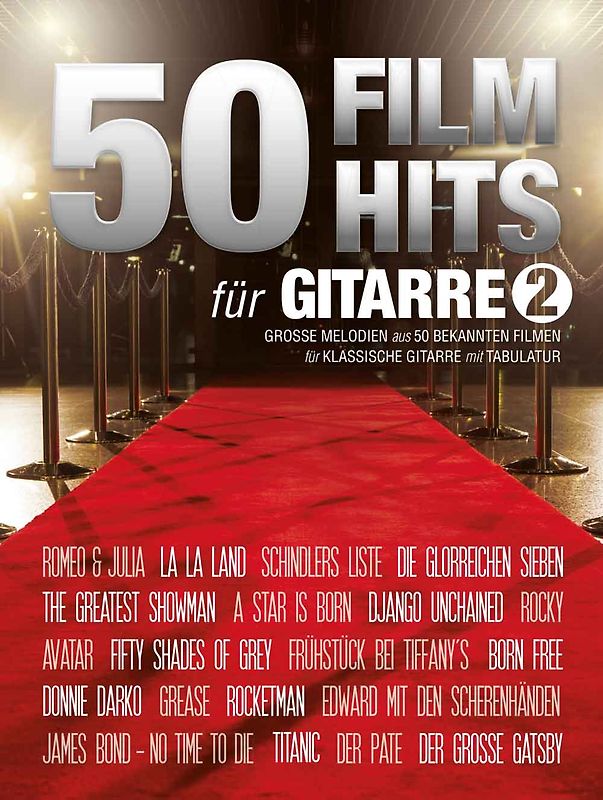 50 Filmhits für Gitarre 2