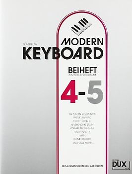 Modern Keyboard Beiheft 4-5