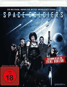 Space Soldiers Blu-ray Disc
