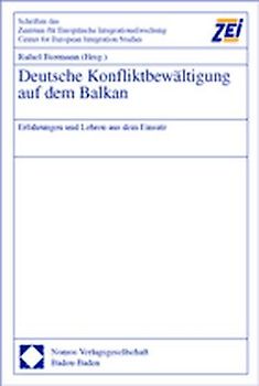 Deutsche Konfliktbewältigung auf dem Balkan