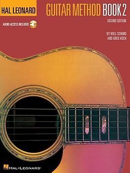 Guitar Method Book 2 Hal Leonard Beginner to Intermediate Guitar Lesson Book Learn Chords Fingerstyle Power Chords and Rhythm Techniques Includes Online Audio for Practice and Self Learning