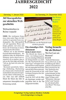 Jahresgedicht 2022
