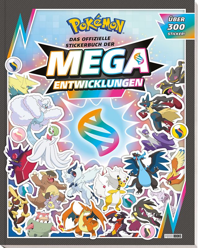 Pokémon: Das offizielle Stickerbuch der Mega-Entwicklungen