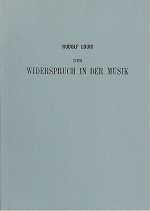 Der Widerspruch in der Musik
