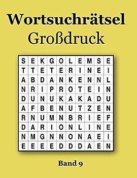 Wortsuchrätsel Großdruck Band 9