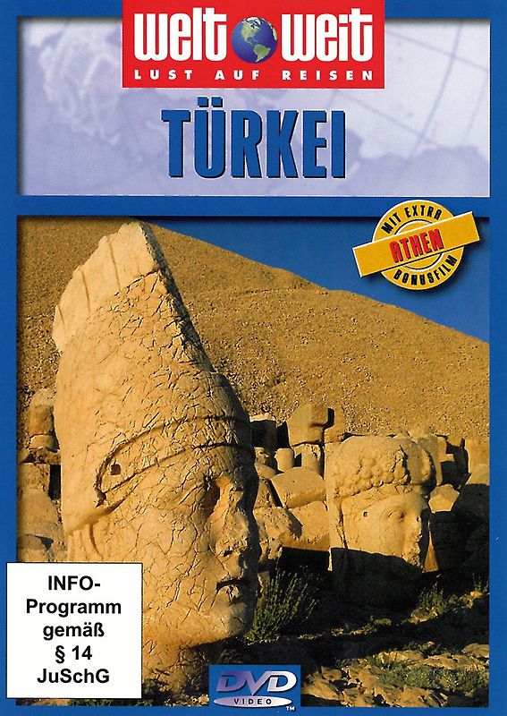 Türkei mit Bonusfilm "Athen" / Reihe: welt weit (1 DVD, Länge: ca. 80 Min.) DVD