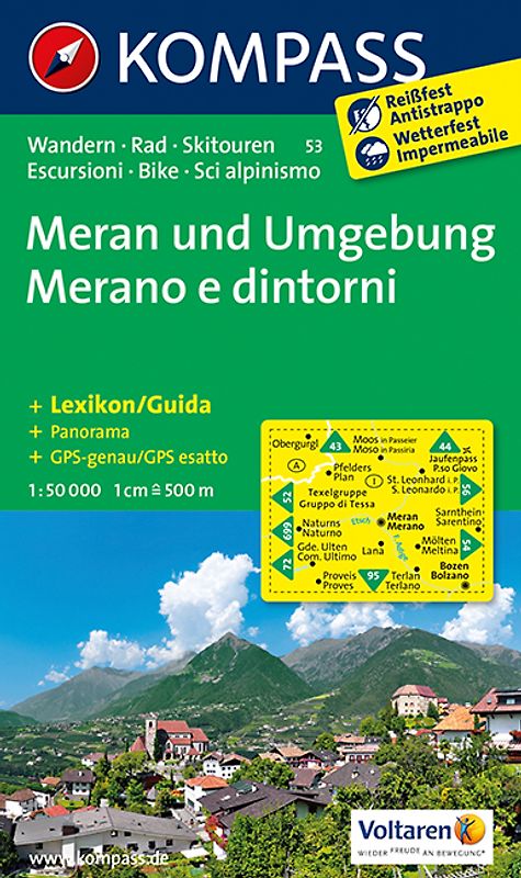 Meran und Umgebung /Merano e dintorni
