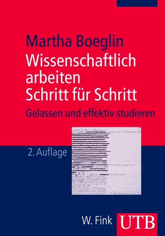 Wissenschaftlich arbeiten Schritt für Schritt