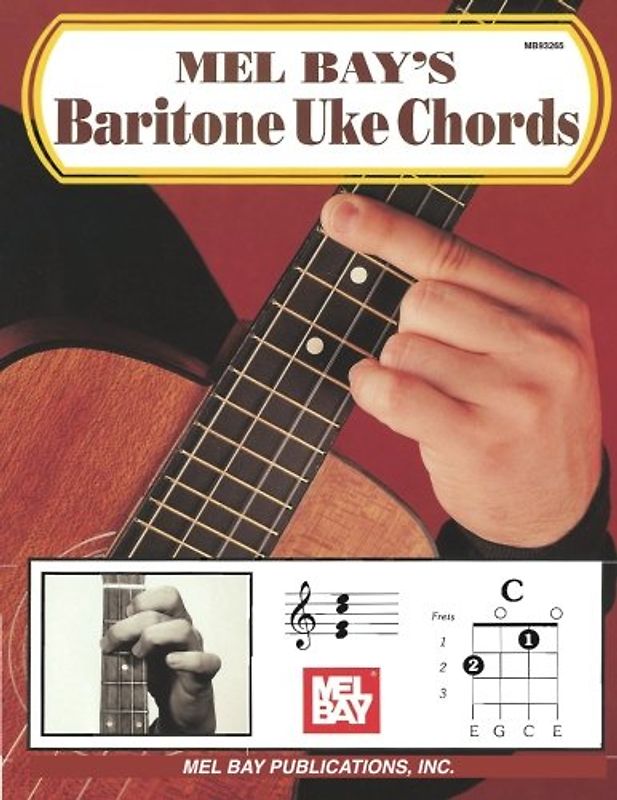 Baritone Uke Chords: In Photo and Diagram Form