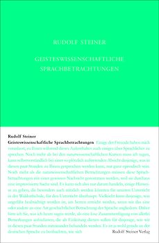 Geisteswissenschaftliche Sprachbetrachtungen