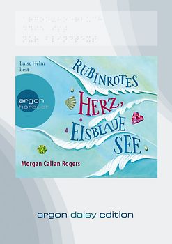 Rubinrotes Herz, eisblaue See