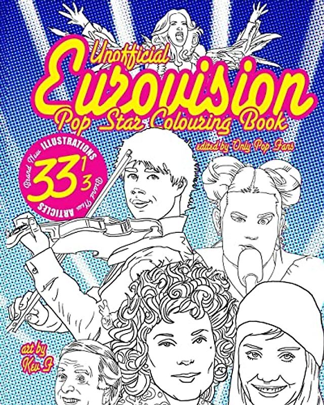 Eurovision Pop Star Colouring Book